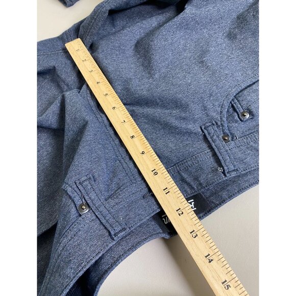 Revtown Sharp Mens Blue Pants 36x30 Decade Denim Cotton Blend Casual - Picture 7 of 16